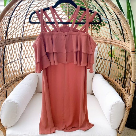 BCBGMAXAZRIA Chelsey Crisscross Dress - Picture 8 of 9